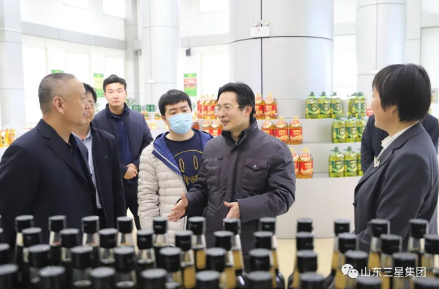 農業(yè)農村部規(guī)劃設計研究院投資所首席科學家陳偉忠一行來山東三星集團調研