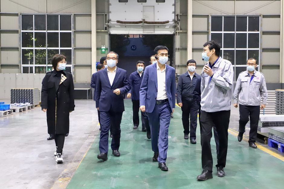 濱州市委副書記、市長李春田一行來山東三星集團(tuán)調(diào)研