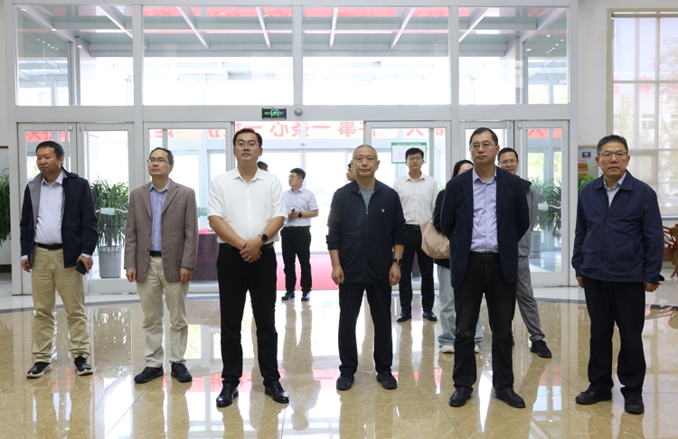 南京農(nóng)業(yè)大學食品科技學院黨委書記孫健一行來山東三星集團參觀考察