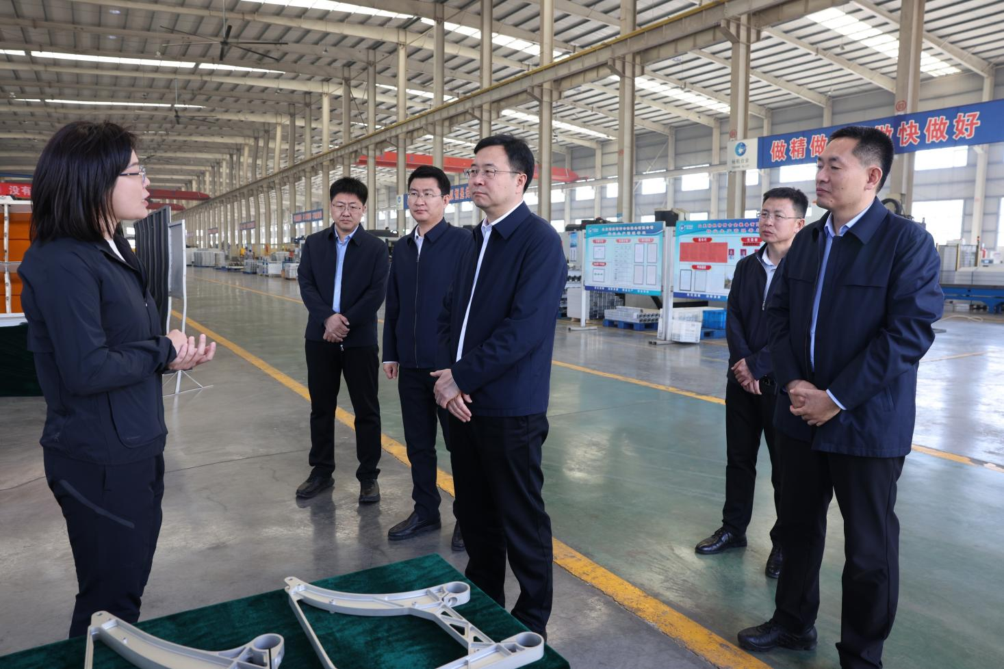 鄒平市委副書記、代市長孫東平來山東三星集團調(diào)研