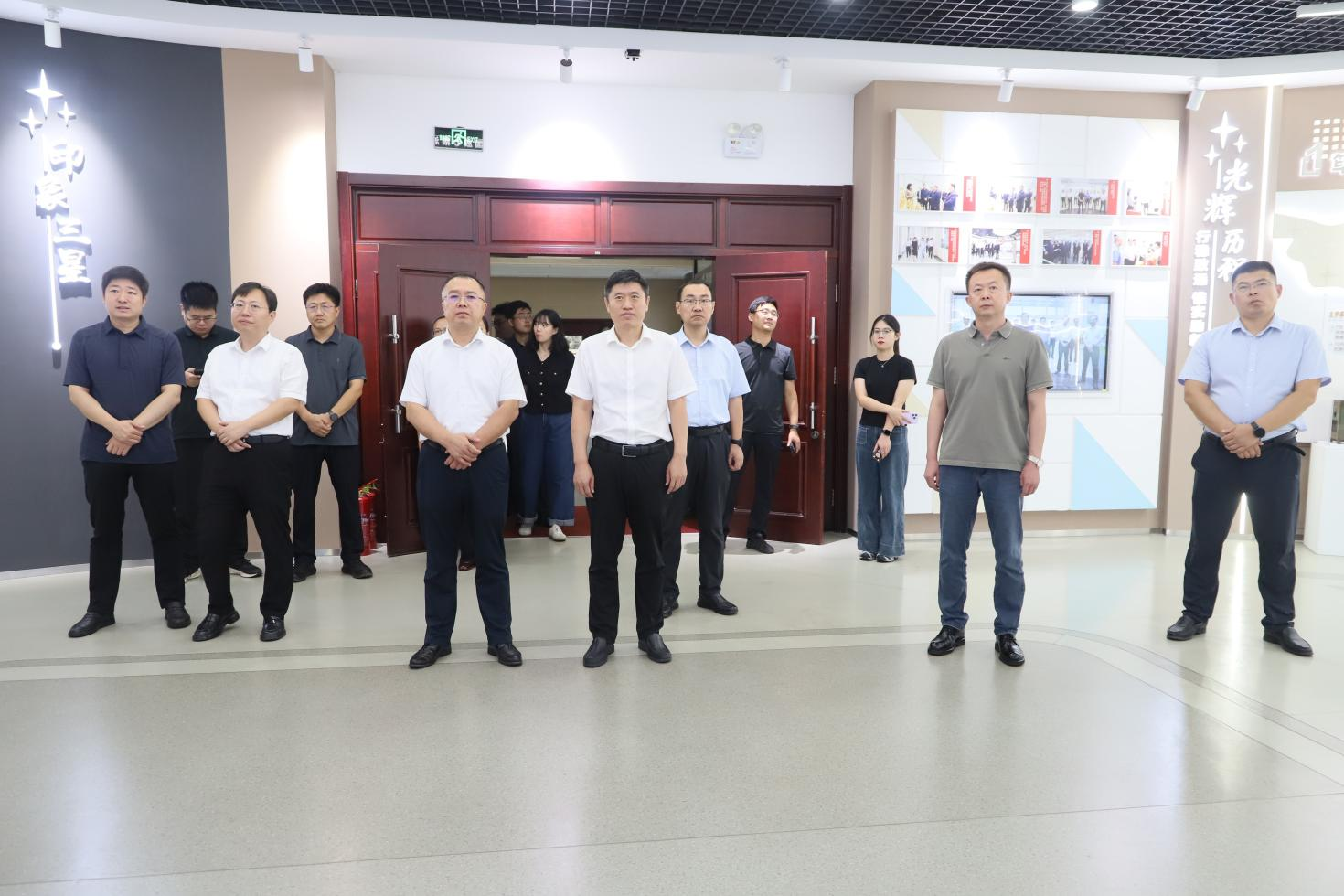 博興縣委常委、組織部部長黃廣憲帶隊來山東三星集團(tuán)調(diào)研